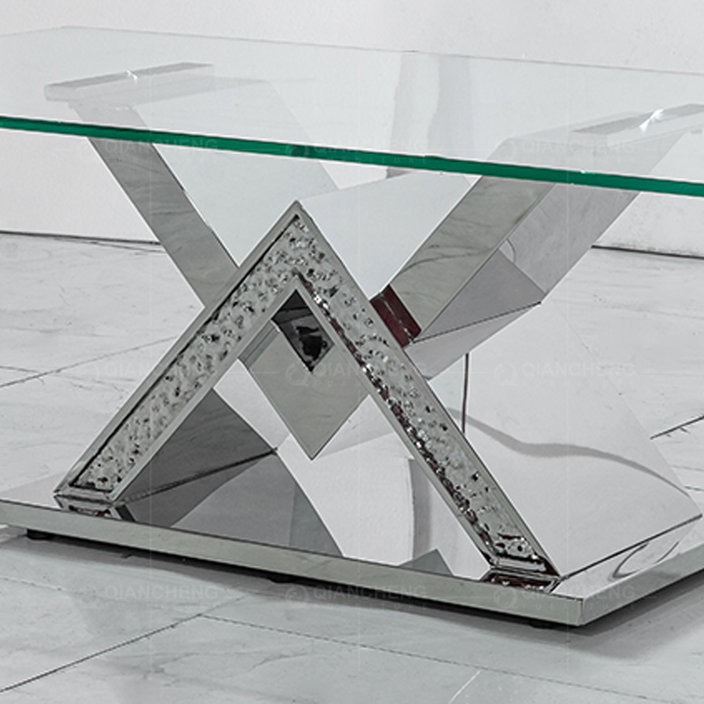 coffee tables square glass