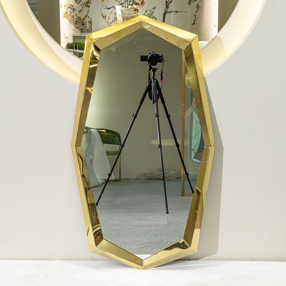 China Customizable Metal Mirror Manufacturers,Living Room Wall Decor Mirrors