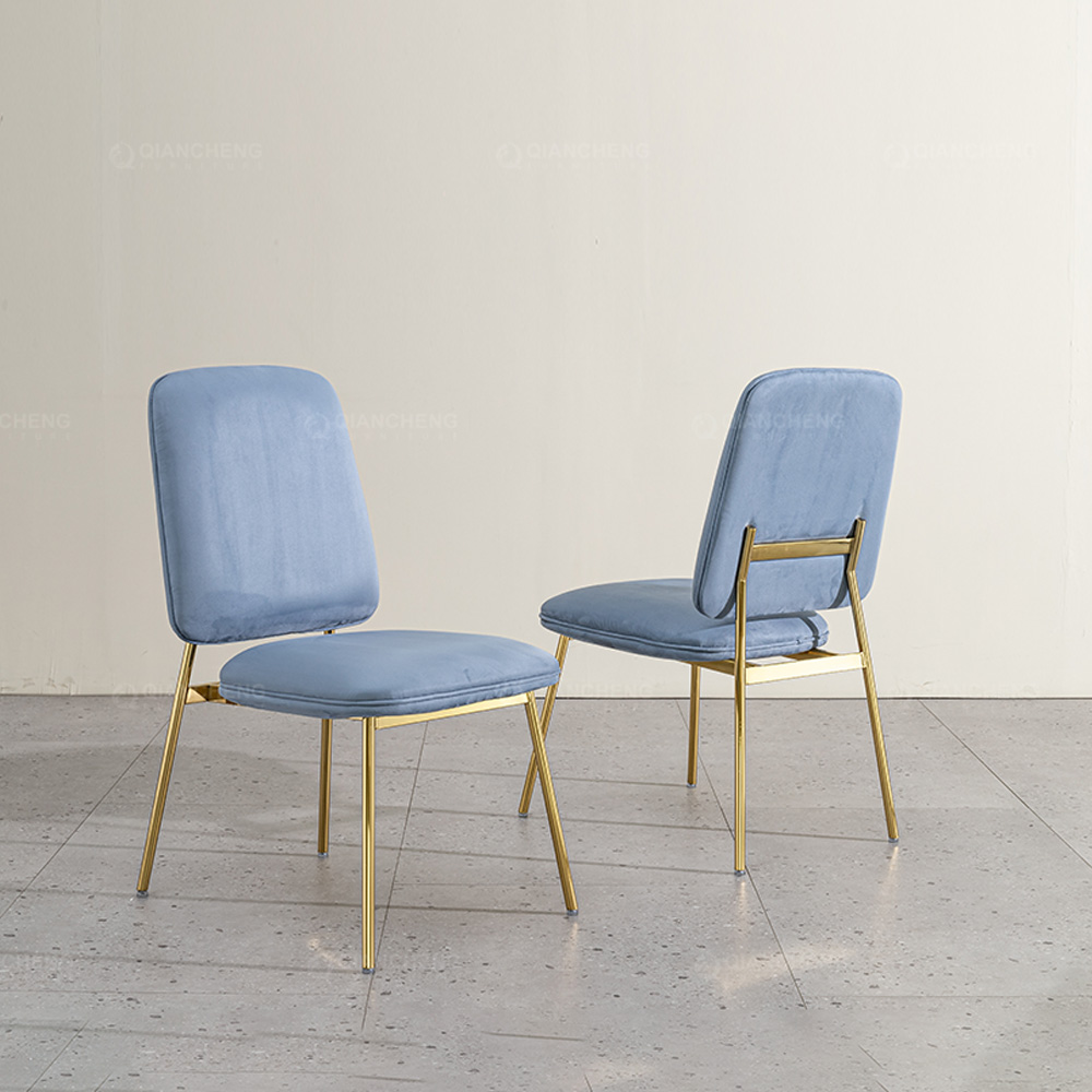 Classic Cafe Dining Chair Blue,Interior Designer Furniture