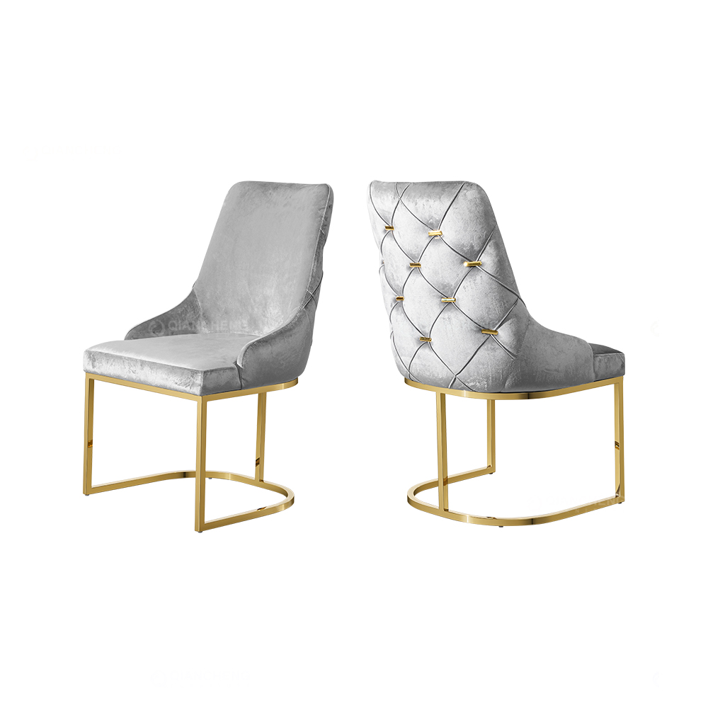 Wholesale Best Luxury Dining Chair Set 4 Design Steel